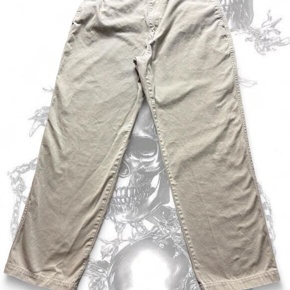 Bugle Boy Other - Bugle-boy Men's Cream and Tan Trousers